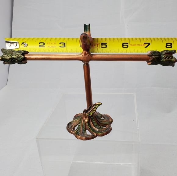 Copper Bird Tree Jewelry Holder Stand - Picture 7 of 13
